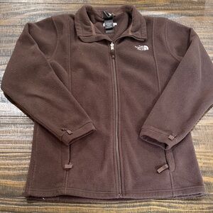 The North Face Chocolate Brown Fleece Jacket